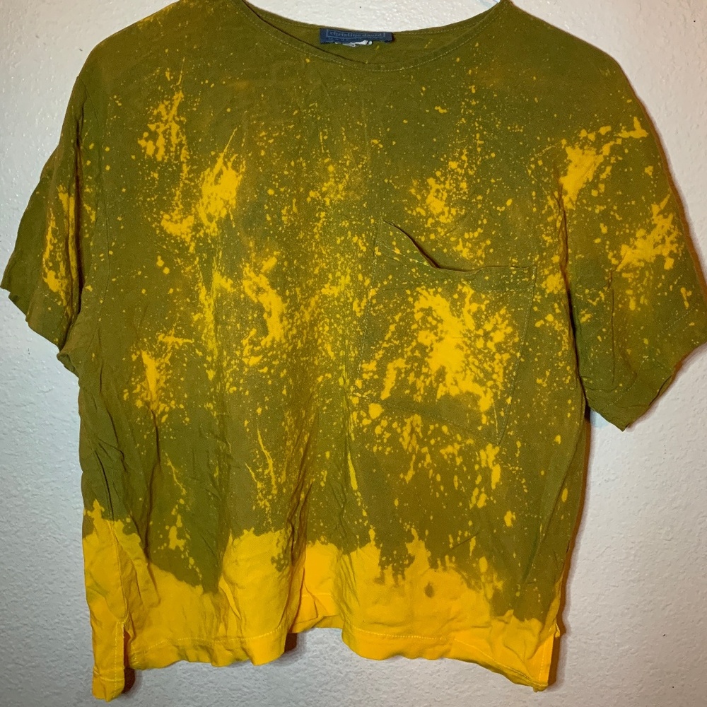 Splatter Design Pocket Tee